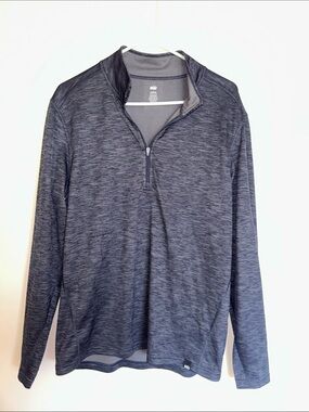 REI Men's Heathered Shirt and Pants Thermals - Dark Charcoal